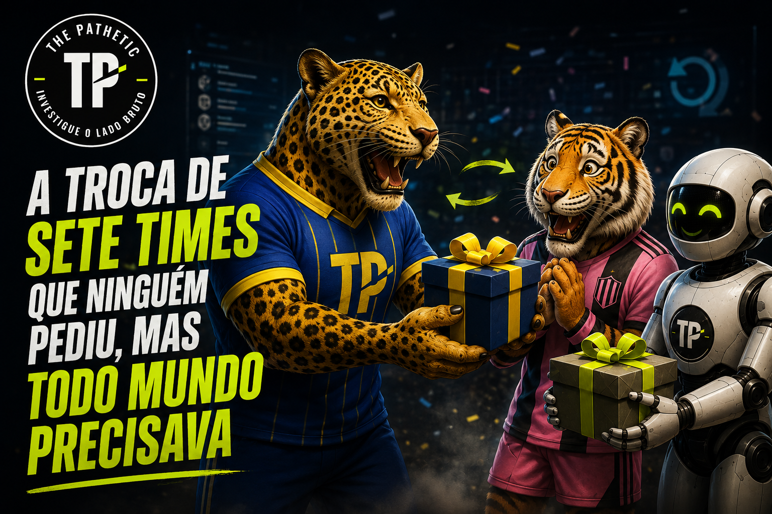 A troca de sete times que ninguém pediu, mas todo mundo precisava