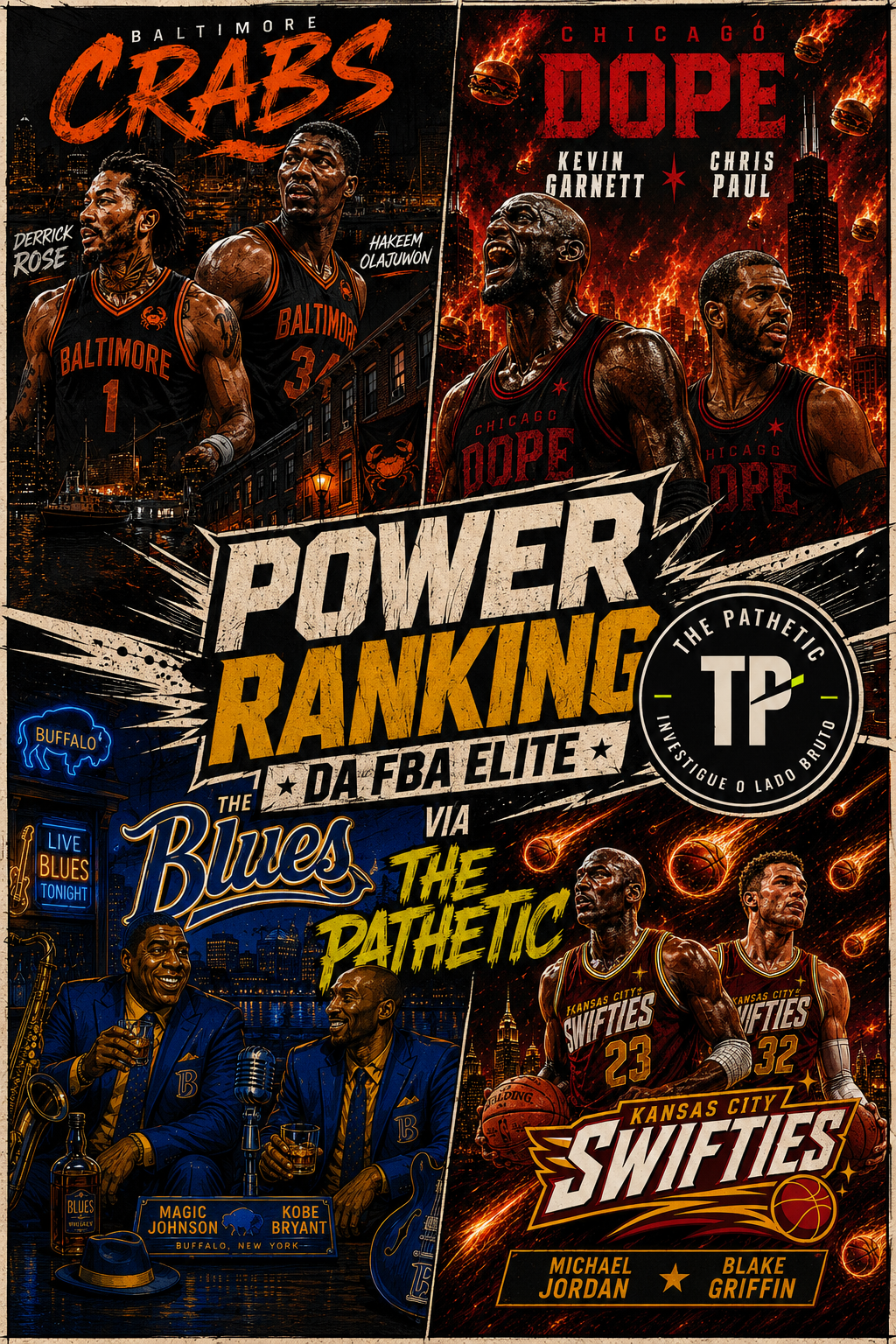 Power Ranking Oficial da FBA Elite